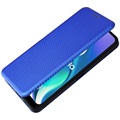 Motorola Moto G50 5G Flip Case - Koolstofvezel - Blauw