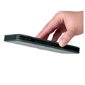 OnePlus 10 Pro Flip Case - Carbon Fiber - Groen