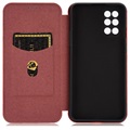 OnePlus 8T Flip Case - Koolstofvezel - Rood