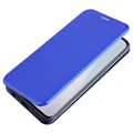 OnePlus Nord N10 5G Flip Case - Koolstofvezel - Blauw