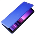 Sony Xperia 1 III Flip Case - Koolstofvezel - Blauw