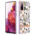 Flower Series Samsung Galaxy S20 FE TPU Case - Groen Gardenia