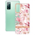 Flower Series Samsung Galaxy S20 FE TPU Case - Roze Gardenia