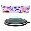 Flower Series Samsung Galaxy S20 FE TPU Case - Paars Begonia