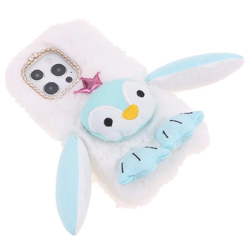 Fluffy Plush iPhone 13 Pro Hybrid Case