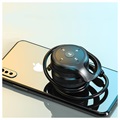 Opvouwbare Bluetooth-koptelefoon met nekband A23 - Zwart