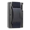 Airtag portemonnee metalen geldclip voorvak kaarthouder aluminium metalen minimalistische heren portemonnee - zwart