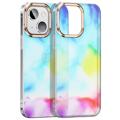 Watercolor Glitter iPhone 14 Plus Hybride Hoesje