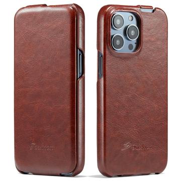 Fashion iPhone 14 Pro Max Vertical Flip Case - Bruin