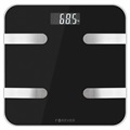 Forever AS-100 Analytical Smart Body Fat Scale - Zwart
