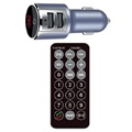 Forever TR-340 Bluetooth FM-zender & autolader - Zilver