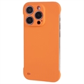 iPhone 14 Pro Max Frameloze Plastic Hoesje - Oranje