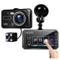 Front & Achter Auto Camerakit met G-Sensor - 1080p/720p