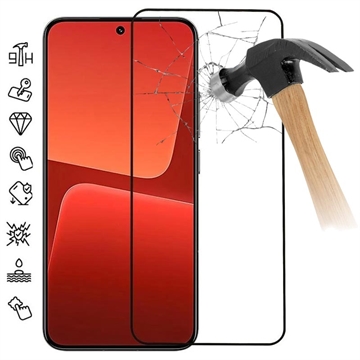 Asus ROG Phone 8/8 Pro Full Cover Glazen Screenprotector - Zwarte Rand