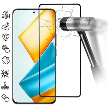 Honor 90 GT Full Cover Glazen Screenprotector - Zwarte Rand