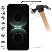 Huawei Mate 80 Pro Max Volledige Dekking Glazen Screenprotector - 9H - Zwarte rand