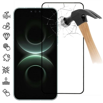 Huawei Mate 80 Pro Max Volledige Dekking Glazen Screenprotector - 9H - Zwarte rand