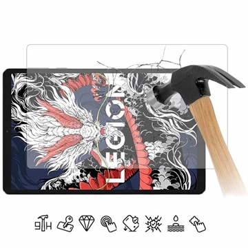 Lenovo Legion Y700 (2025) Full Cover Glazen Screenprotector - Doorzichtig