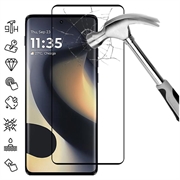 Motorola Edge (2025) Volledige Dekking Glazen Screenprotector - 9H - Zwarte rand