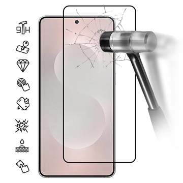 Samsung Galaxy M36 Volledige Dekking Glazen Screenprotector - 9H - Zwarte rand