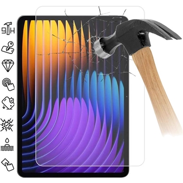 Xiaomi Pad 7/7 Pro Full Cover Glazen Screenprotector - Doorzichtig