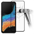 Full Cover Samsung Galaxy Xcover6 Pro Tempered Glass Screenprotector - Zwart