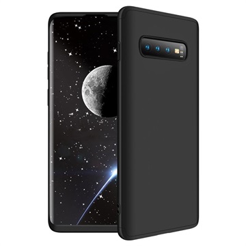 GKK Afneembare Samsung Galaxy S10+ Case - Zwart