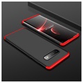 GKK Afneembare Samsung Galaxy S10 Case - Rood / Zwart