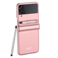 GKK Samsung Galaxy Z Flip3 5G hybride hoesje met styluspen - roze