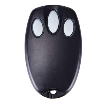 Afstandsbediening voor garagedeuropener - 3 knoppen, 100m bereik, compatibel met MR & MT motoren - Grijs