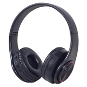 Gembird BHP-LED-01 Draadloze Hoofdtelefoon met LED Licht - Zwart