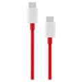 OnePlus Warp Charge USB Type-C Kabel 5481100048 - 1.5m - Rood/Wit