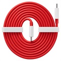 OnePlus Warp Charge USB Type-C Kabel 5481100048 - 1.5m - Rood/Wit