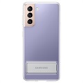 Samsung Galaxy S21 5G doorzichtige staande hoes EF-JG991CTEGWW