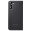 Samsung Galaxy S21 5G Clear View Cover EF-ZG991CBEGEE - Zwart
