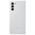 Samsung Galaxy S21+ 5G LED View Cover EF-NG996PJEGEE (Geopende verpakking - Uitstekend) - Lichtgrijs