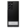 Samsung Galaxy S21 Ultra 5G Clear Standing Cover EF-JG998CTEGWW - Doorzichtig