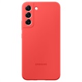 Samsung Galaxy S22+ 5G Siliconen Cover EF-PS906TPEGWW - Glow Rood