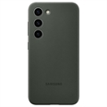 Samsung Galaxy S23 5G Silicone Cover EF-PS911TGEGWW - Groen