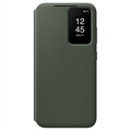 Samsung Galaxy S23 5G Smart View Wallet Cover EF-ZS911CGEGWW - Groen