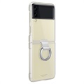 Samsung Galaxy Z Flip3 5G Transparante Cover met Ring EF-QF711CTEGWW - Doorzichtig