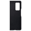 Samsung Galaxy Z Fold2 5G Leder Cover EF-VF916LBEGEU - Zwart