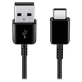 Samsung USB-A / USB-C Kabel EP-DG930MBEGWW - 2 St. - Zwart