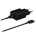Samsung Snelle Reislader & USB-C Kabel EP-T1510XBEGEU - 15W - Zwart