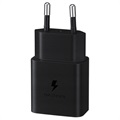 Samsung Snelle Reislader & USB-C Kabel EP-T1510XBEGEU - 15W - Zwart