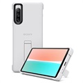 Sony Xperia 10 IV Style Cover met Standaard XQZ-CBCCH - Grijs