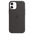 iPhone 12 Mini Apple siliconen hoesje met MagSafe MHKX3ZM/A - Zwart