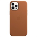 iPhone 12 Pro Max Apple Leren Case met MagSafe MHKL3ZM/A - Zadelbruin