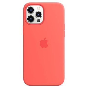 iPhone 12 Pro Max Apple Siliconen Hoesje met MagSafe MHL93ZM/A - Roze Citrus