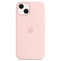 iPhone 13 Apple siliconen hoesje met MagSafe MM283ZM/A - Chalk Pink